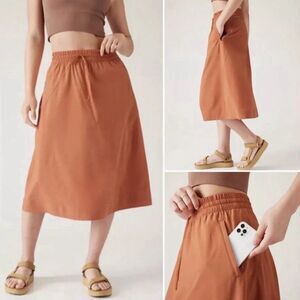 Athleta Arrival Skirt NEW with tags NWT Size 18  Sunbaked Clay